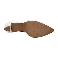 Easy Street Elegance Womens Round Stiletto Heel Pumps