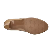 Easy Street Zest Womens Round Closed Toe Stiletto Heel Pumps