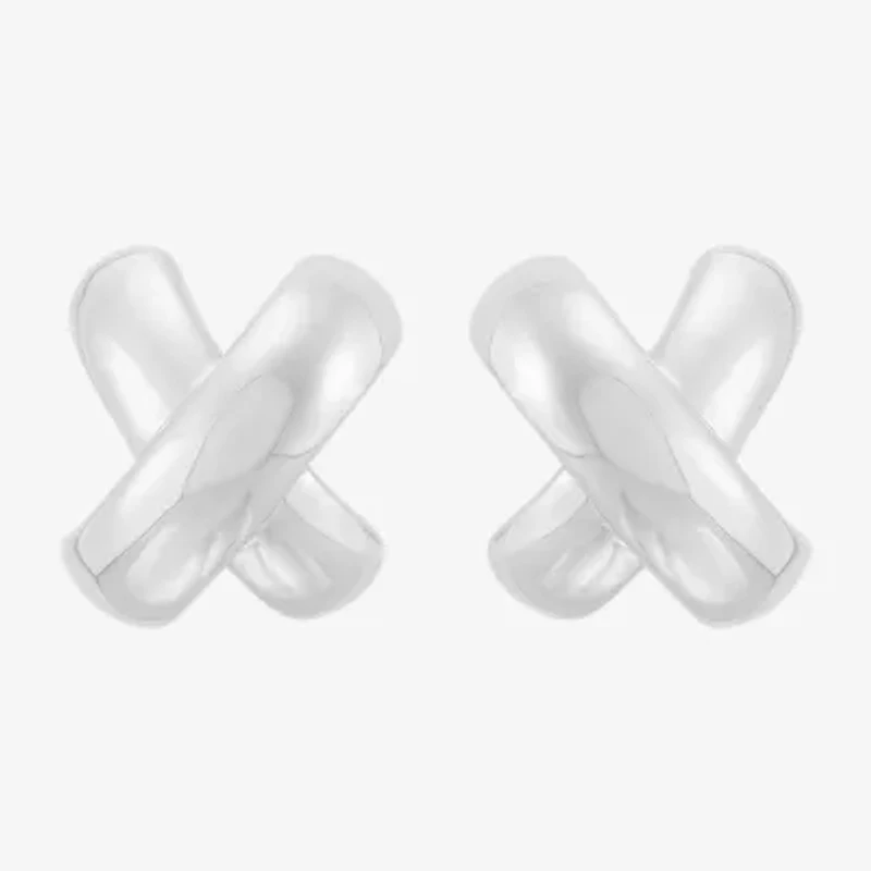 Limited Quantities! Sterling Silver 18mm Stud Earrings