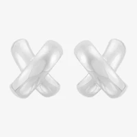 Limited Quantities! Sterling Silver 18mm Stud Earrings