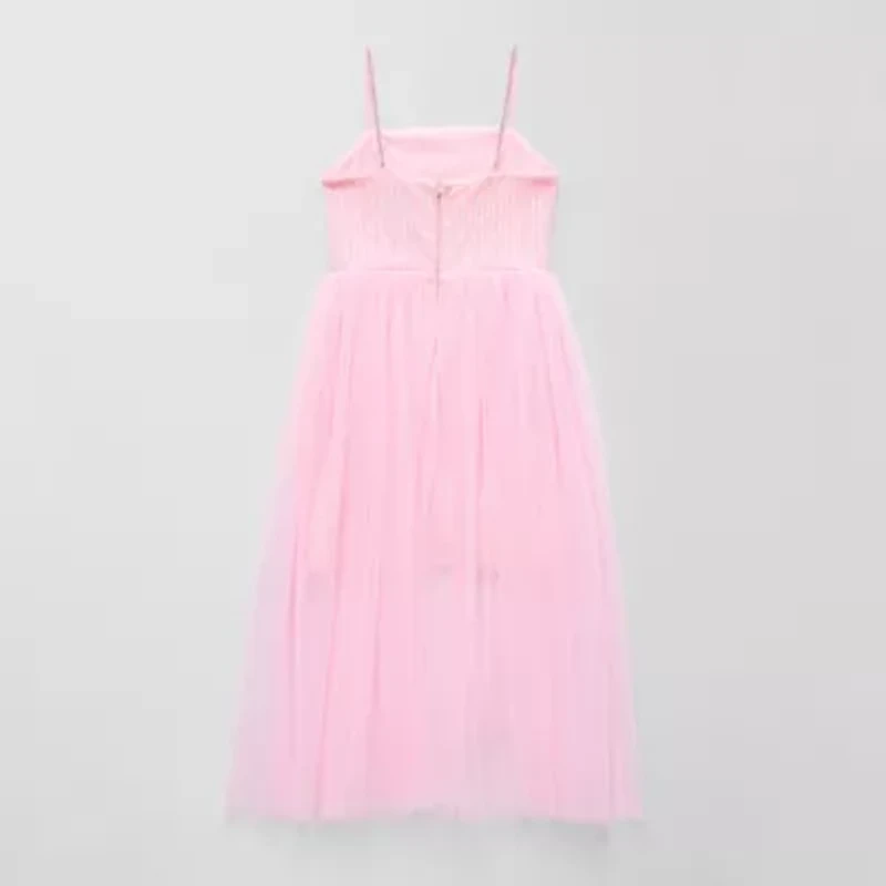 Lilt Big Kid Girls Sleeveless Maxi Dress