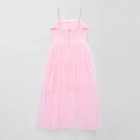 Lilt Big Kid Girls Sleeveless Maxi Dress