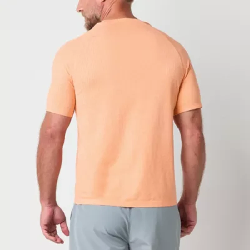 Xersion Seamless Mens Crew Neck Short Sleeve Active T-Shirt