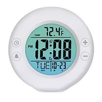 Westclox White Alarm Clock