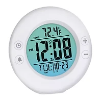 Westclox White Alarm Clock
