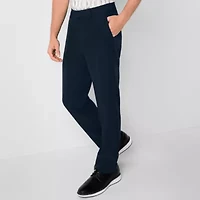 J. Ferrar Mens Classic Fit Dress Flat Front Pant