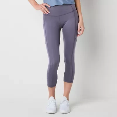 Xersion EverUltra Womens High Rise Quick Dry Cropped Legging