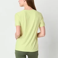Xersion Womens Performance Crew Neck Short Sleeve T-Shirt