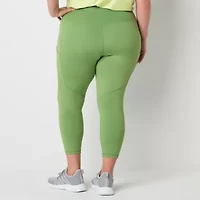 Xersion EverUltra Womens High Rise Quick Dry Plus Cropped Legging