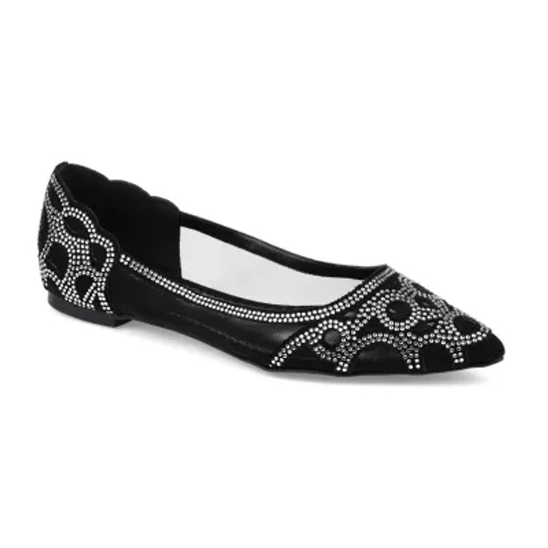 Journee Collection Batavia Womens Pointed Slip-On Shoe