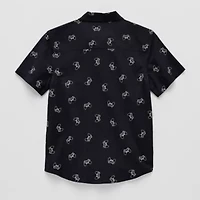Thereabouts Little & Big Kid Boys Short Sleeve Regular Fit Button-Down Shirt