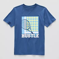 Xersion Little & Big Kid Boys Crew Neck Short Sleeve Regular Fit Graphic T-Shirt