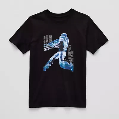 Xersion Little & Big Kid Boys Crew Neck Short Sleeve Regular Fit Graphic T-Shirt