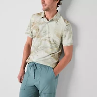 Stylus Mens Short Sleeve Regular Fit Button-Down Shirt