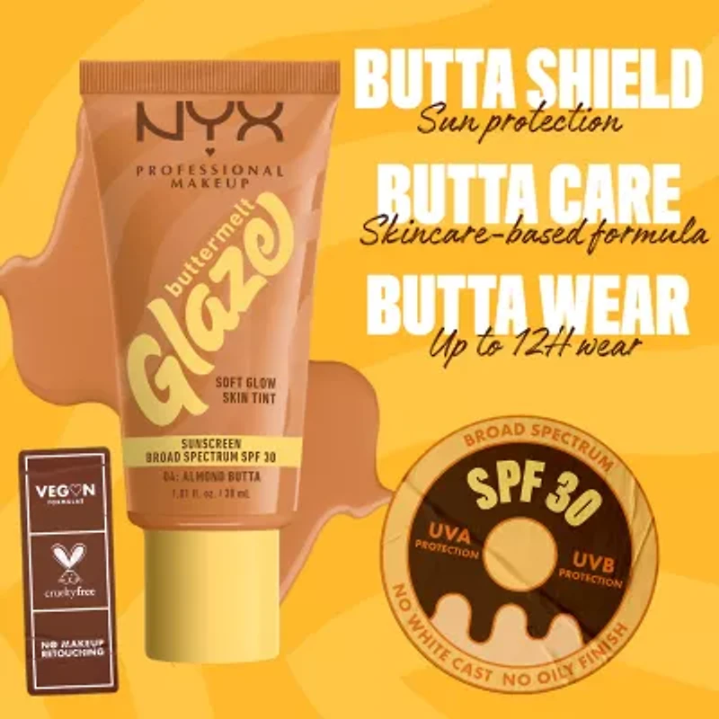 NYX Professional Makeup Buttermelt Glaze Soft Glow Skin Tint