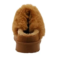 Olivia & Kate Cherry Womens Round Closed Toe Slip-On Shoe