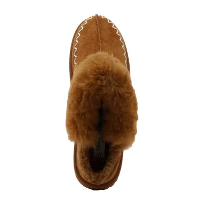 Olivia & Kate Cherry Womens Round Closed Toe Slip-On Shoe