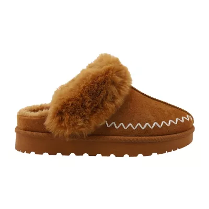 Olivia & Kate Cherry Womens Round Closed Toe Slip-On Shoe