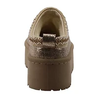 Olivia & Kate Stormy Womens Round Slip-On Shoe