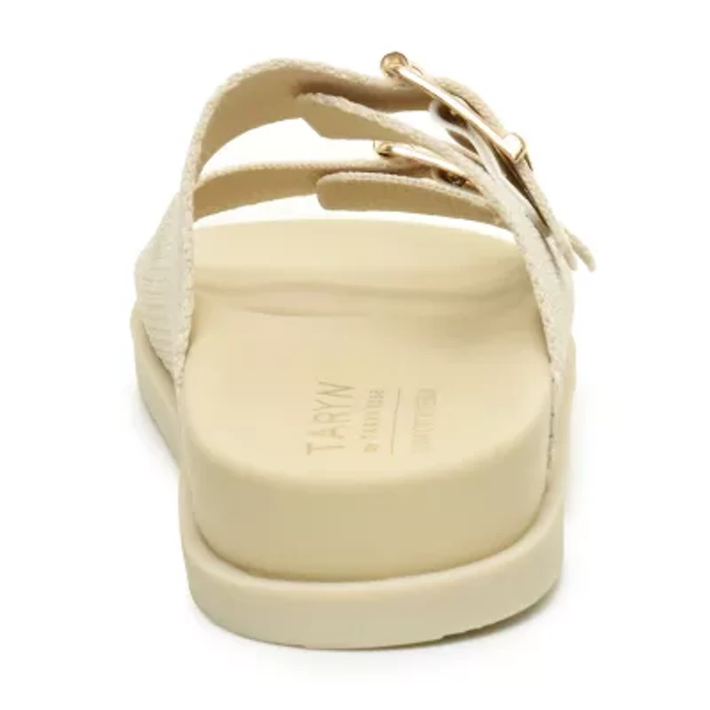 TARYN by ROSE Yaron Womens Footbed Sandals
