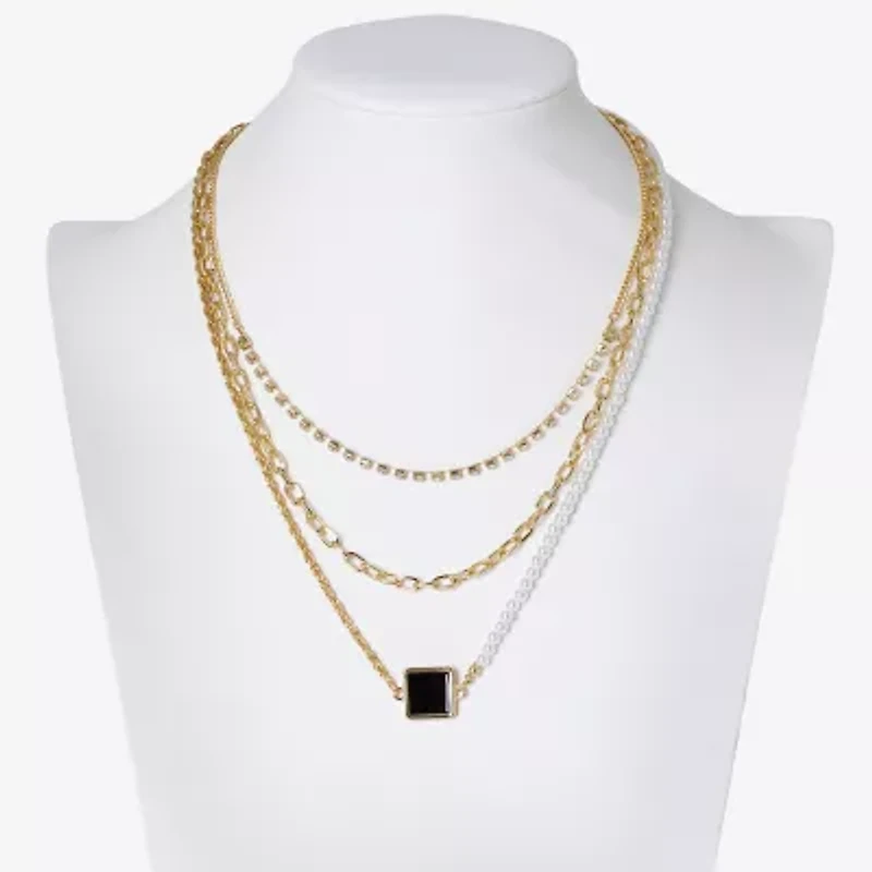 Mixit Womens Hypoallergenic 20 Inch Link Chain Necklace