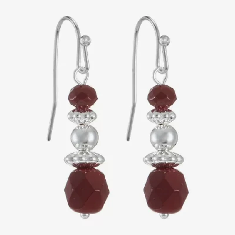 Mixit Womens Drop Earrings