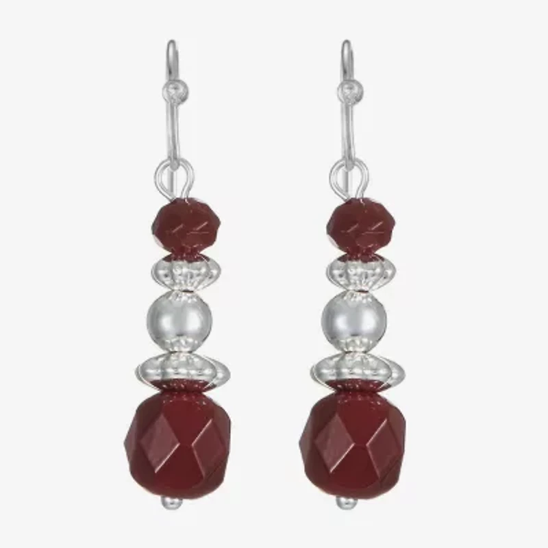 Mixit Womens Drop Earrings