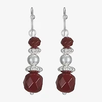 Mixit Womens Drop Earrings