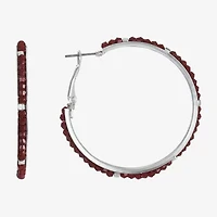 Mixit Womens 41.6mm Hypoallergenic Hoop Earrings