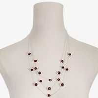 Mixit Womens 21 Inch Illusion Necklace