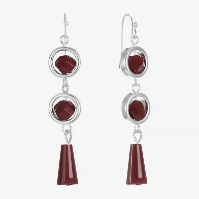 Mixit Womens Drop Earrings