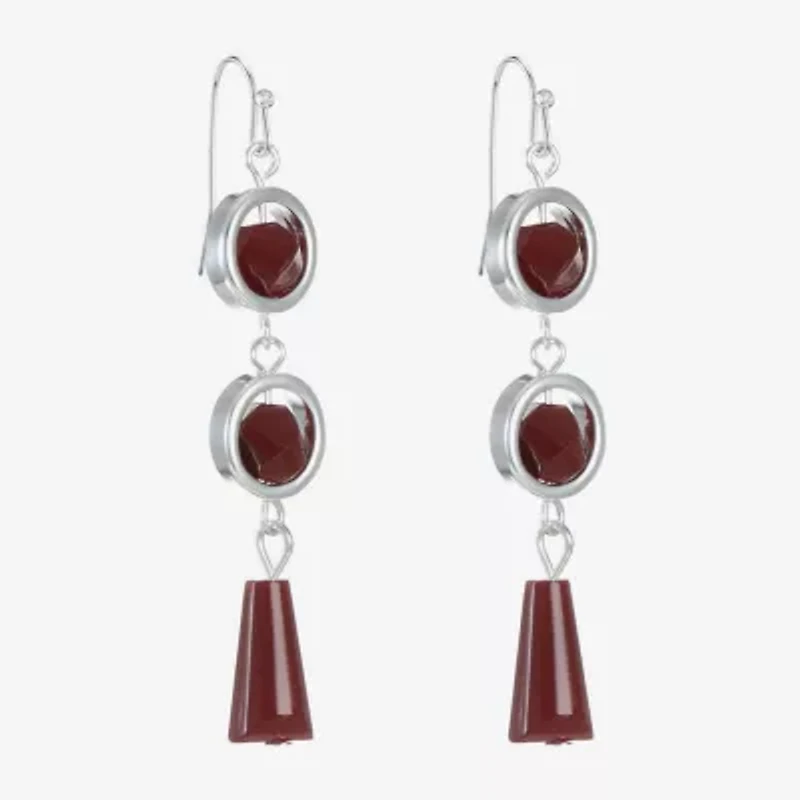 Mixit Womens Drop Earrings