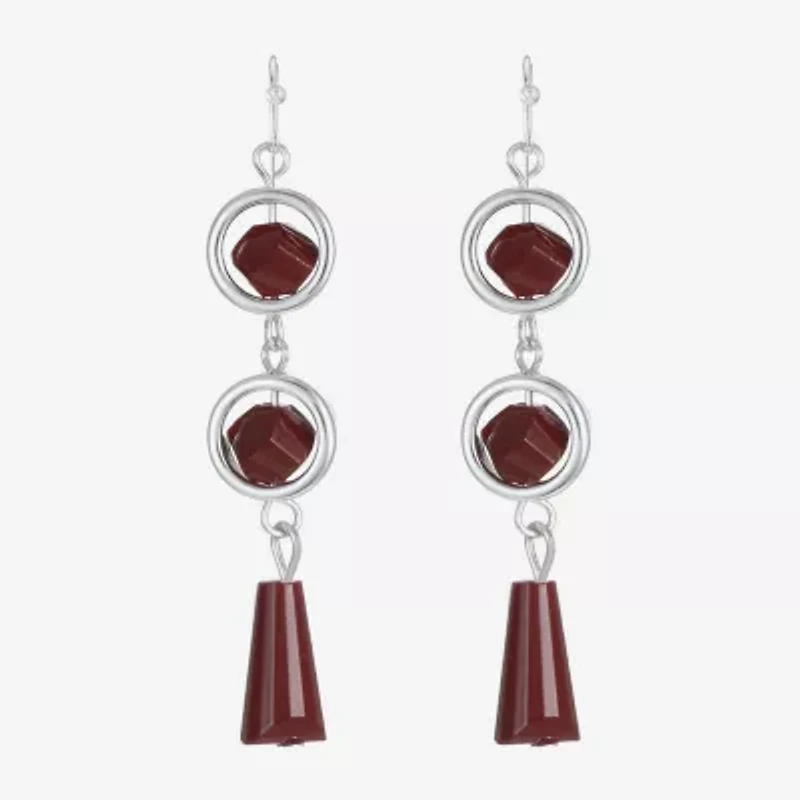 Mixit Womens Drop Earrings