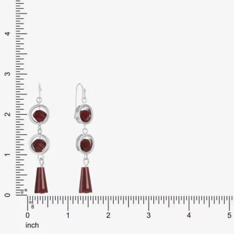 Mixit Womens Drop Earrings