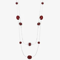 Mixit Womens 33 Inch Illusion Necklace