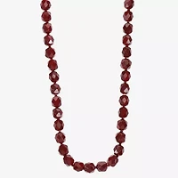 Mixit Womens 17 Inch Beaded Necklace