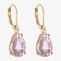 Monet Jewelry Womens Glass Drop Earrings