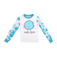 Little & Big Kid Girls Crew Neck Long Sleeve 2-pc. Pajama Sets