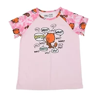 Little & Big Kid Girls Crew Neck Short Sleeve 2-pc. Pajama Sets
