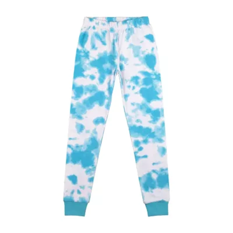 Little & Big Kid Girls Crew Neck Long Sleeve 2-pc. Pajama Sets