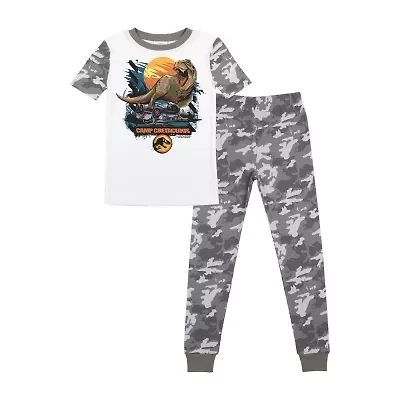 Little & Big Kid Boys Jurassic World 2-pc. Pajama Pants