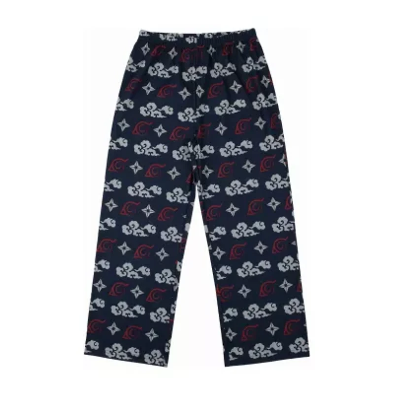Little & Big Kid Boys Naruto Crew Neck Short Sleeve 3-pc. Pajama Pants