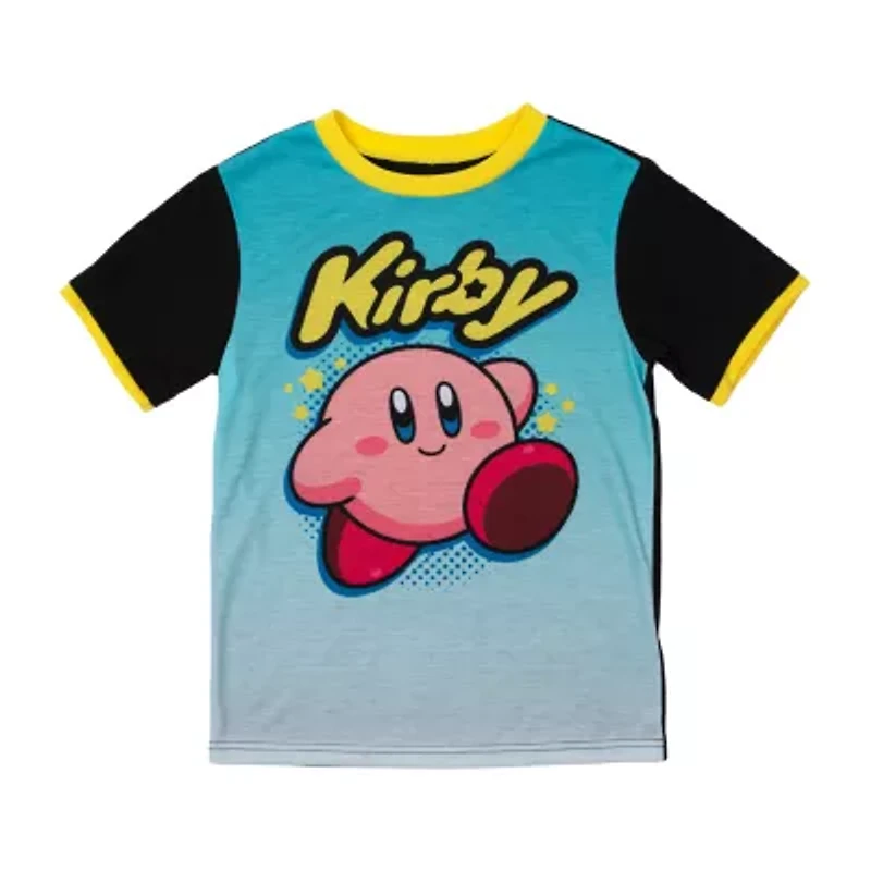 Little & Big Kid Boys Kirby Crew Neck Short Sleeve 2-pc. Pajama Pants