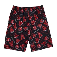 Little & Big Kid Boys Five Nights at Freddys Crew Neck Short Sleeve 3-pc. Pajama Pants