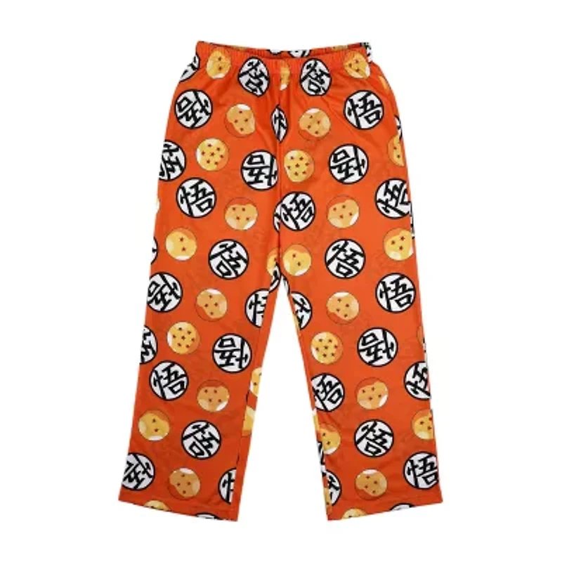 Little & Big Kid Boys Dragon Ball Z Crew Neck Long Sleeve 2-pc. Pajama Pants
