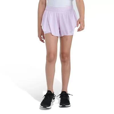 adidas Big Kid Girls Mid Rise Pull-On Short