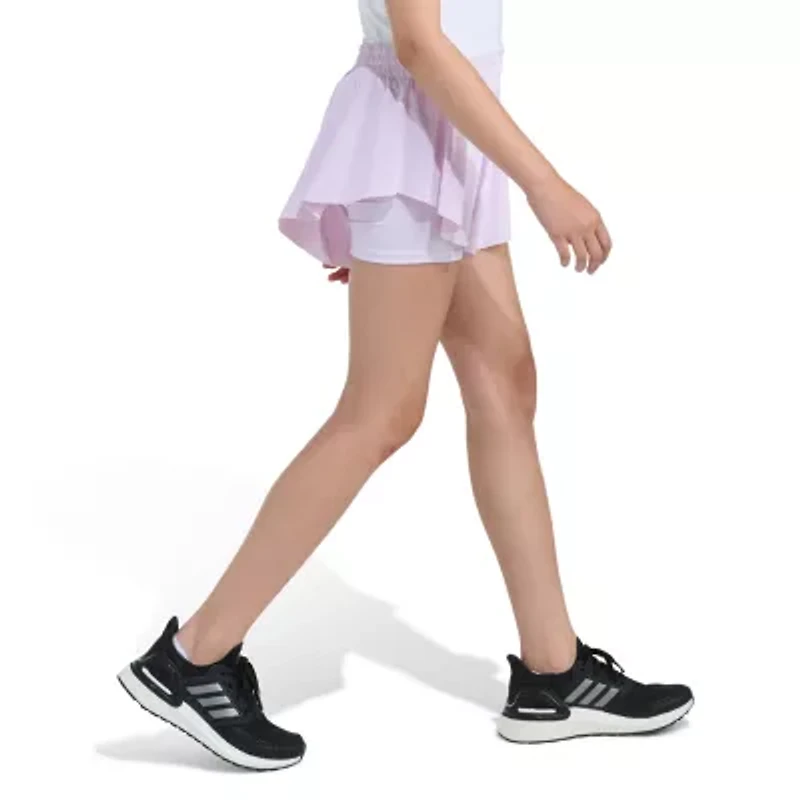 adidas Big Kid Girls Mid Rise Pull-On Short