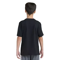 adidas Little Boys Crew Neck Short Sleeve Regular Fit Graphic T-Shirt