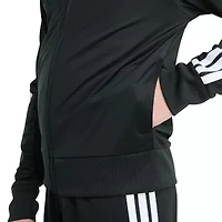 adidas Iconic Tricot Big Kid Boys Lightweight Track Jacket