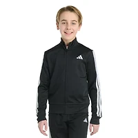 adidas Iconic Tricot Big Kid Boys Lightweight Track Jacket